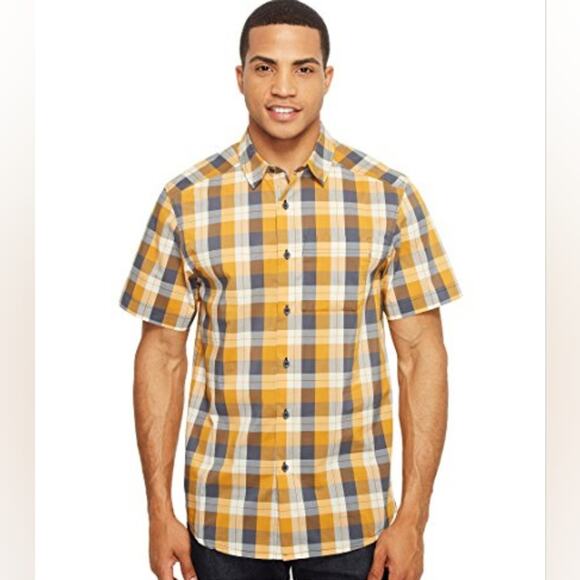 Arcteryx Brohm Button Up Short Sleeve Shirt Men's Plaid Small - Picture 1 of 7
